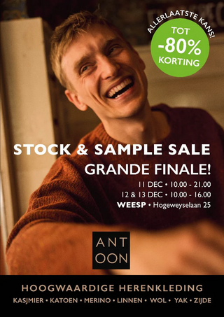 Ons kleine broertje stopt... Antoon grande finale!