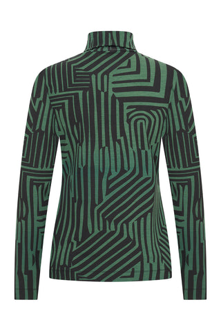 Graphic Teal Green