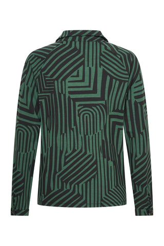 Graphic Teal Green