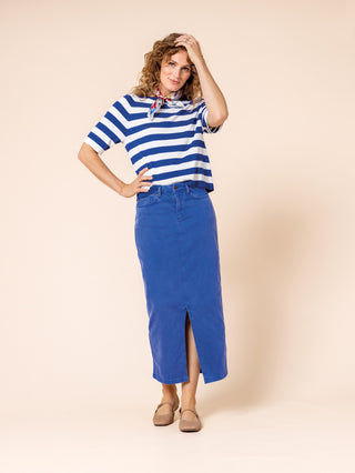 Stripe Royal Blue