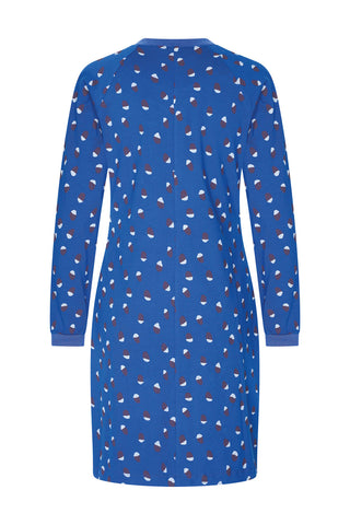 Embroidery Electric Blue