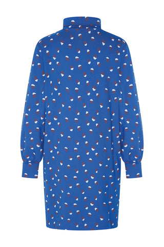 Embroidery Electric Blue