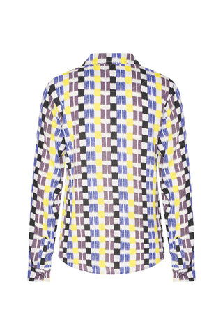 Abstract Electric Blue